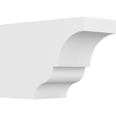 Ekena Millwork Standard Asheboro Architectural Grade PVC Rafter Tail, 5"W x 8"H X 12"L RFTP05X08X12ASH